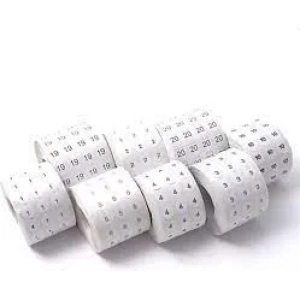 Fdm Numaralı Etiket 2 Numara (1 Rulo 5000 Adet)