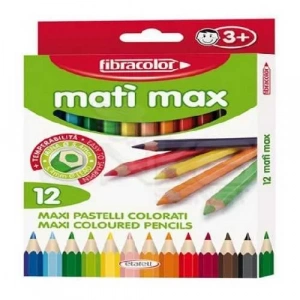 Fibracolor Mati Max Kuru Boya Takımı 12 Renk