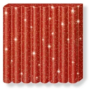 Fimo Effect Polimer Kil 57g No:202 Glitter Red