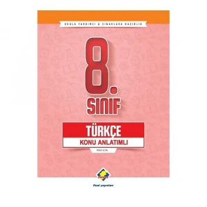 Final  8. Sınıf Türkçe Konu Anlatımlı