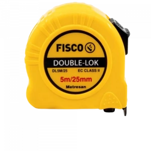 Fisco Çelik Şerit Kısa Metre Double-Lok 5 Mt 25 mm