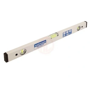 Fisco Pro-Level Mıknatıslı Alüminyum Profil Su Terazisi 2 Gözlü 50 Cm