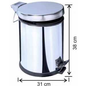 Garanti Metal 1014 Pedallı Çöp Kovası (20 Litre)