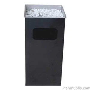 Garanti Metal 1118 Kare Küllüklü Çöp Kovası