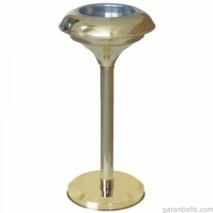 Garanti Metal 1602 Ayaklı Pirinç Küllük (26x70 cm)