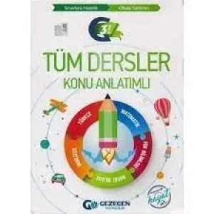 Gezegen  3. Sınıf Tüm Dersler Konu Anlatımlı