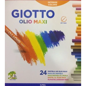 Giotto Olio Yağlı Pastel Boya Silindir 24 Renk Karton Kutu (293100)