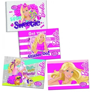 Gıpta Barbie Spiralli Karton Kapak 35 x 50 15 Yaprak Resim Defteri