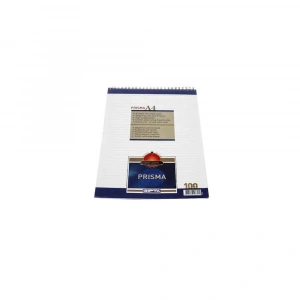 Gıpta Bloknot A4 Prisma Spiralli Karton Kapak 100 Yaprak Çizgili