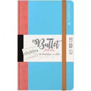 GIPTA BULLET SERT KAPAK DEFTER 17x24 NOKTALI 168 YAPRAK (5531)