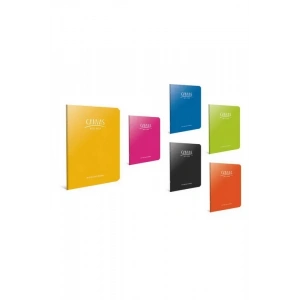 GIPTA CANVAS PLASTİK KAPAK DEFTER A5 KARELİ 60 YAPRAK (6668)