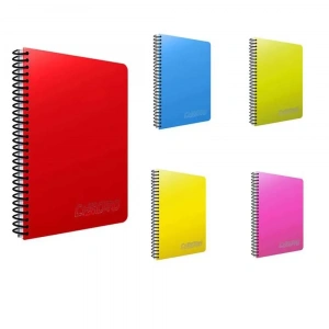 Gıpta Chromo Spiralli Plastik Kapak Kareli Defter A4 160 Yaprak