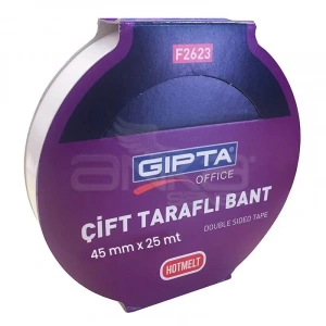 Gıpta Çift Taraflı Bant 45mmx25mt