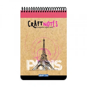 GIPTA CRAFT SPİRALLİ BLOKNOT A4 ÇİZGİLİ 100 YAPRAK (1783)