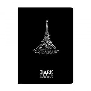 Gıpta Dark A5 Defter Karton Kapak 36 Yaprak Çizgisiz 2677