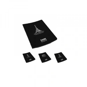 Gıpta Dark Karton Kapak Siyah Defter 9x17 Düz 36 Yaprak (2676)