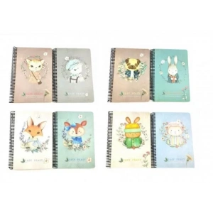 Gıpta Easy Notes Spiralli Sert Kapak Defter 17x24 Çizgili 120 Yaprak (4743)