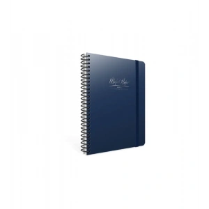 Gıpta Metal Notes Spiralli Defter A4 Kareli 80 Yaprak (4470)