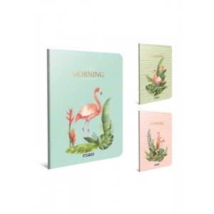 GIPTA MORNİNG PLASTİK KAPAK DEFTER A4 KARELİ 60 YAPRAK (4178)