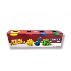 Gıpta Oyun Hamuru 4 Renk 4x120 Gr K8321