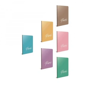 Gıpta Pastels Tel Dikişli Plastik Kapak Kareli Defter A4 100 Yaprak