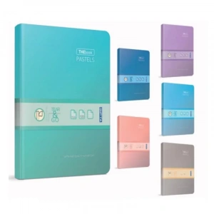 Gıpta The Book Pastels Sert Kapak Defter 20x28 Çizgili 200 Yaprak (3304)