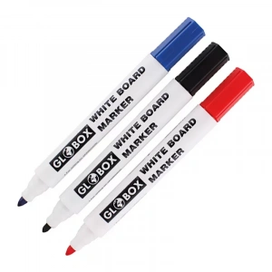 Globox 6776 Beyaz Tahta Kalemi Yuvarlak Uç Mavi