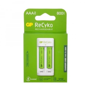 GP E211 2xAAA 800 mAh USB Pil Şarj Cihazı