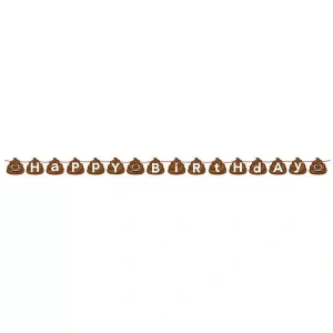 Gülen Kaka Partisi Happy Birthday Bayrak Afiş