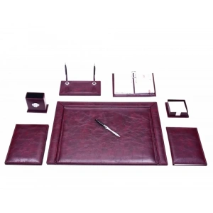 Gülpaş 293 Bordo Çerçeveli Sümen Takımı 10 Parça