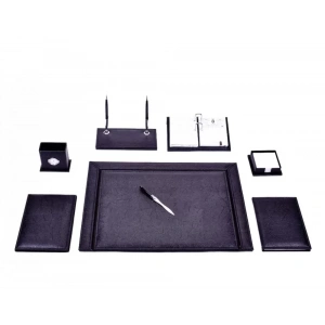 Gülpaş 913 Siyah Lüks Çerçeveli Sümen Takımı (Optik - 9 Parça)