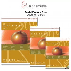 Hahnemühle Pastell Velour Blok 10 Yaprak 260 G