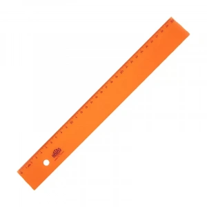 HATAS 0149 GENİŞ PLASTİK CETVEL 30cm OPAK