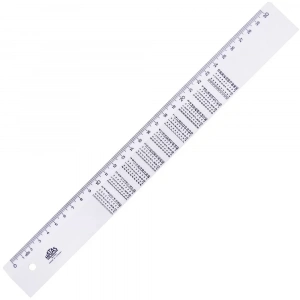 Hatas Çarpım Tablolu Cetvel 30 Cm 0177