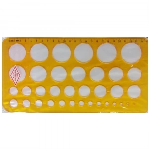 Hatas Daire Şablonu 1-35 mm 02271