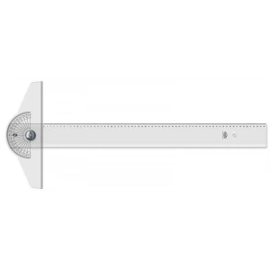 Hatas Minkale Başlıklı İnce Bizote T Cetveli 65 Cm