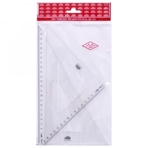 Hatas Teknik Okul Öğrenci Gönye Seti 26/60-45 0806