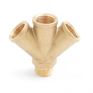 Hava Ayırıcı 3 lü Pirinç Çatal 1/2