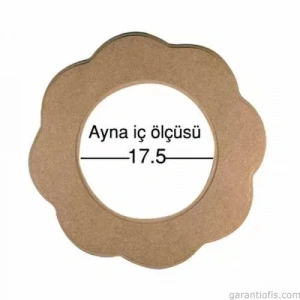 Hobi-art Ay 127 Boyanabilir Ahşap Ayna Çerçeve