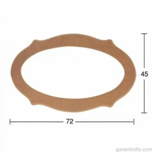 Hobi-Art AY 139 Boyanabilir Ahşap Ayna Çerçevesi