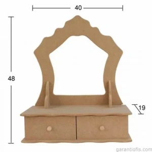 Hobi-Art AY 144 Boyanabilir Ahşap Ayna Çerçevesi