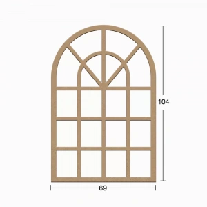 Hobi-Art AY 182 Boyanabilir Ahşap Ayna Çerçevesi