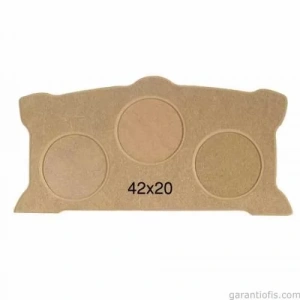 Hobi-art Çer 135 Dekoratif 3 Lü Ahşap Resim Çerçevesi