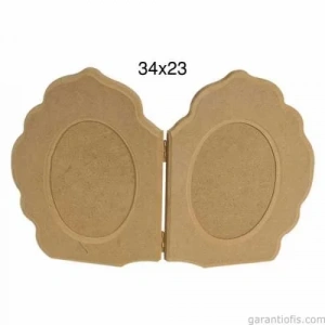 Hobi-Art ÇER 137 Çiftli Ahşap Resim Çerçevesi