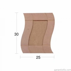 Hobi-Art ÇER 142 Dekoratif Ahşap Resim Çerçevesi