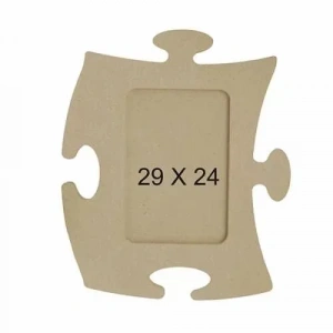 Hobi-art Çer 155 Dekoratif Yapboz Tasarımlı Ahşap Resim Çerçevesi