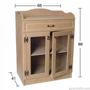 Hobi-art D 41 Boyanabilir Ahşap Dolap Obje