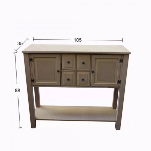 Hobi-art D 63 Boyanabilir Vintage Konsol