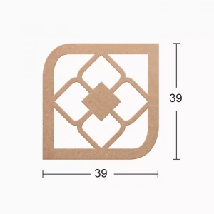 Hobi-Art DS 13 Boyanabilir Dekoratif Ahşap Duvar Süsü