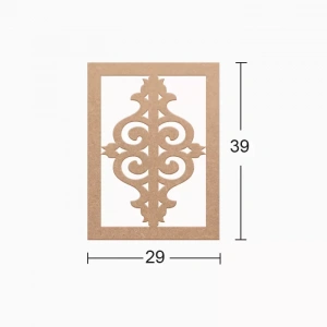 Hobi-art Ds 36 Boyanabilir Ahşap Duvar Süsü